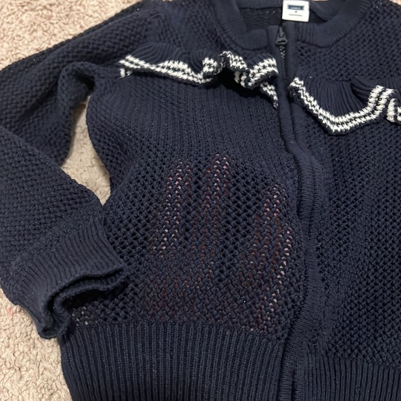 Janie and Jack open knit cardigan - Picture 5 of 7